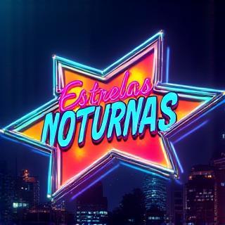 Capa do single 'Estrelas Noturnas' da artista pop Clara Ribeiro
